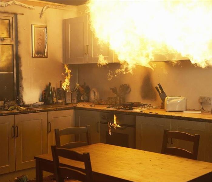 fire inside home